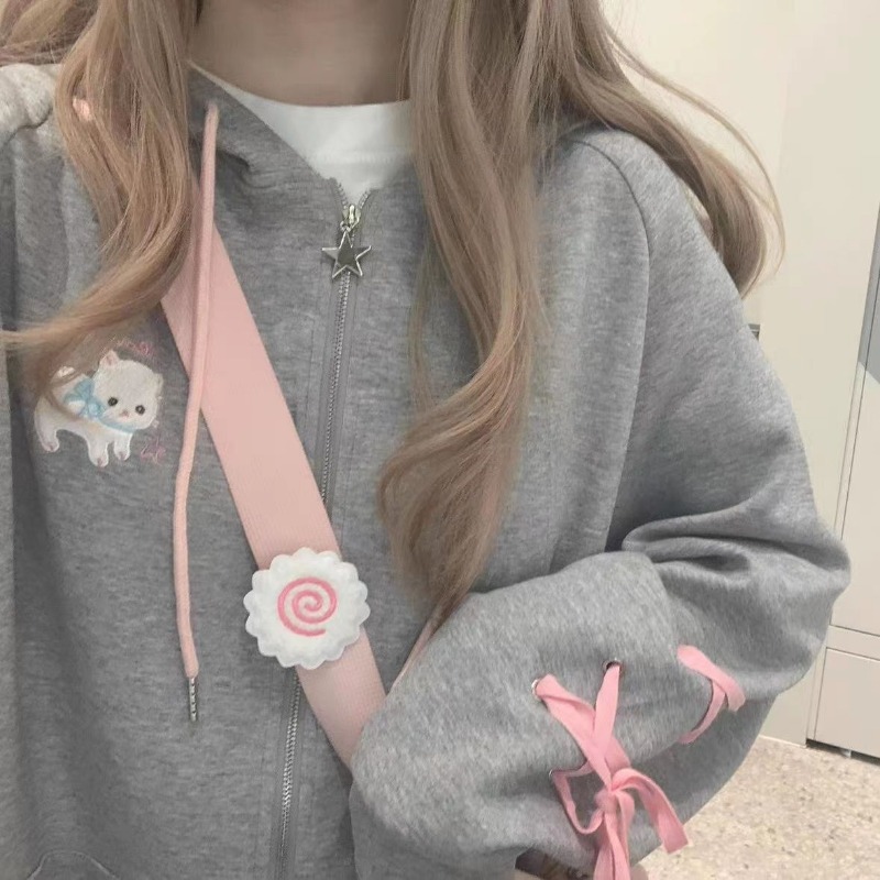 Streetwear Brand Y2K - Y2k Giacca con cappuccio da donna