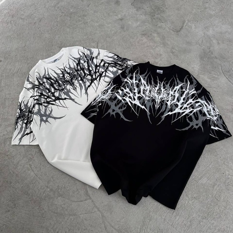 T-shirt Oversize Unisex Y2K Go - Streetwear Brand Font recensione e prezzo