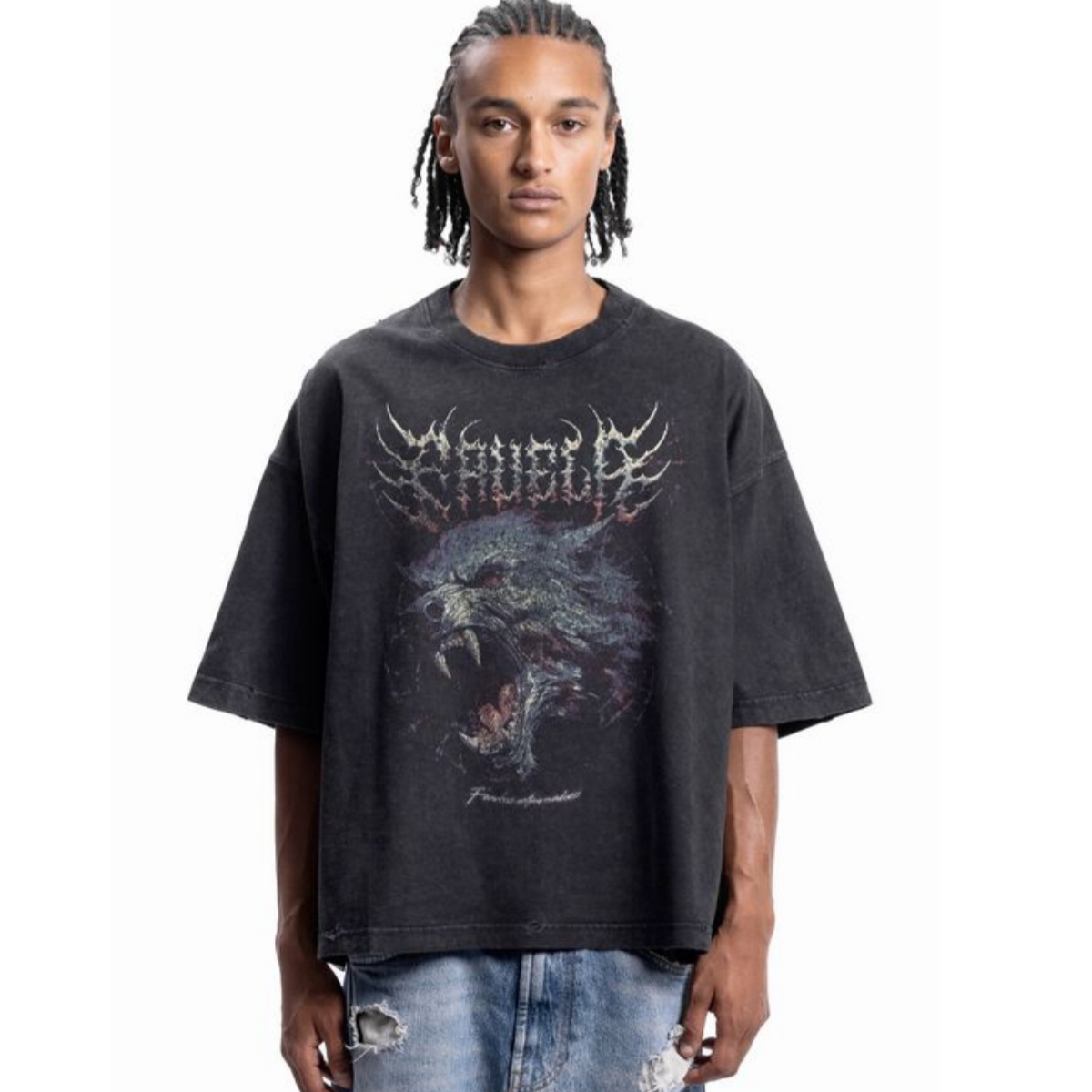 T-shirt in cotone con stampa g - Streetwear Brand Font recensione e prezzo