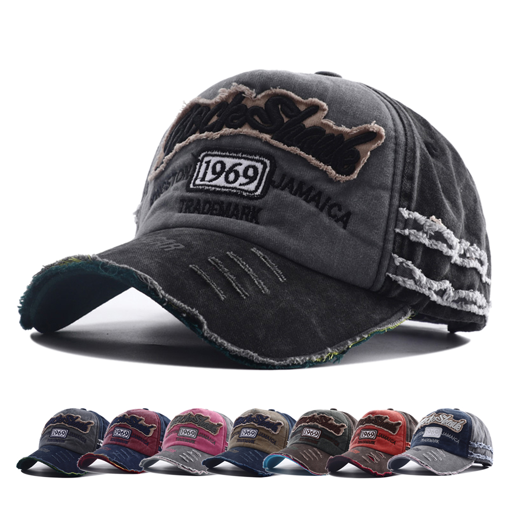 Retro Letter Embroidery Washed - Streetwear Brand Beanie recensione e prezzo