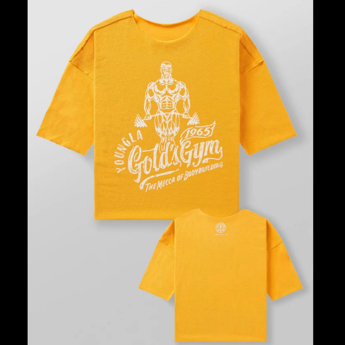 T-shirt sportiva gialla da all - Yellow Streetwear Brand recensione e prezzo