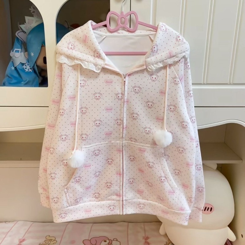 Felpa con Cappuccio in Pizzo D - Streetwear Brand Y2K recensione e prezzo