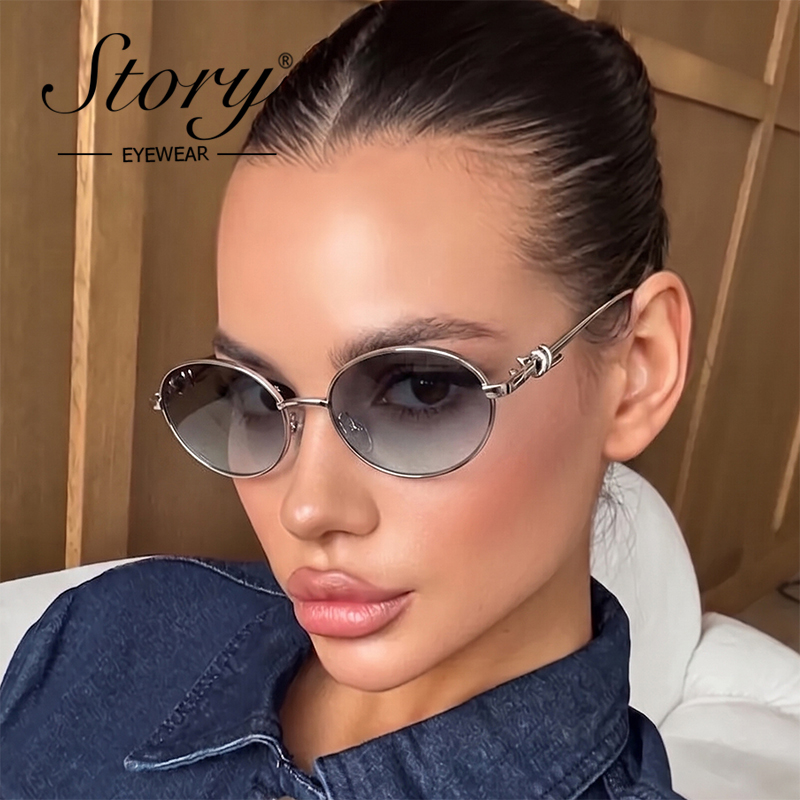 STORY Occhiali da Sole Ovali c - Yellow Streetwear Brand recensione e prezzo